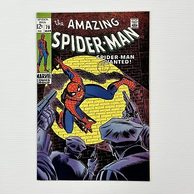 Buy Amazing Spider-Man #70 1968 VF/NM Cameo Of Vanessa Fisk Cent Copy Pence Stamp • 168£