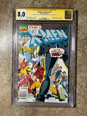 Buy Uncanny X-Men #273 8.0 CGC SS 3X Marvel MCU  • 118.74£