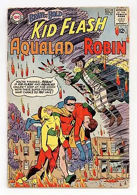 Buy Brave And The Bold #54 GD+ 2.5 1964 1st App. And Origin Teen Titans • 239.86£