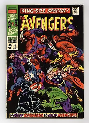 Buy Avengers Annual #2 FN- 5.5 1968 • 104.46£