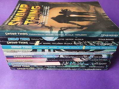 Buy Swamp Thing - Volumes # 1 - 11. Alan Moore, Steve Bissette, John Totleben • 21£