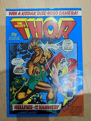 Buy Thor Comics No 14 July 20 1983 • 1.99£