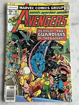 Buy Avengers #167 VF/NM 9.0 - Buy 3 For Free Shipping! (Marvel, 1978) AF • 13.80£