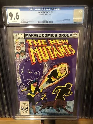 Buy New Mutants #1 CGC 9.6 2nd App Of The New Mutants. 1983! Orgins Of Karma. • 89£