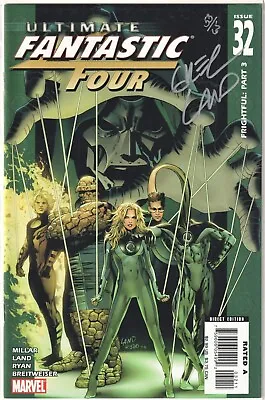 Buy Ultimate Fantastic Four #32 Dynamic Forces Signed Greg Land Df Coa Doctor Doom • 29.95£