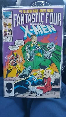 Buy Fantastic Four Vs The X-Men #1 1987 High Grade 9.2 Marvel Comic Book E2-97 • 23.72£