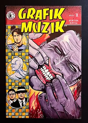 Buy GRAFIK MUZIK #1 Hi-Grade Mike Allred Madman Frank Einstein  Caliber 1990 • 35.57£