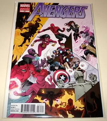 Buy The AVENGERS # 34 Marvel Comic (January 2013)  NM VARIANT COVER EDITION • 4.50£