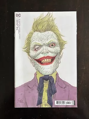 Buy THE JOKER #1 VARIANT Cover QUIETLY W/PHOTOS NM 1ST PRINT UNREAD DC Comics • 9.95£