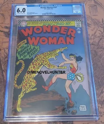Buy Wonder Woman #167 Cgc 6.0 The Secret Of Tabu Mt With Andru & Esposito  Cover Art • 118.59£