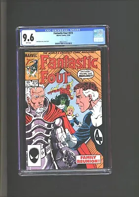 Buy Fantastic Four #273 CGC 9.6 John Byrne Story, Cover & Art 1984 • 39.51£