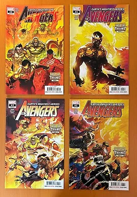Buy Avengers #40, 41, 42, 43 & 44 Enter The Phoenix All 5 Parts (Marvel 2021) NM • 17.95£