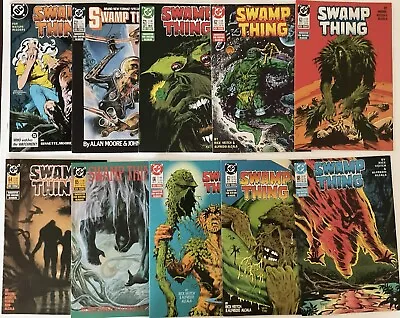 Buy Swamp Thing #59-68 ~ 10 Issues ~ 1987-1988 Dc ~ Vf- To Vf/nm ~ High Grade Run! • 77.08£