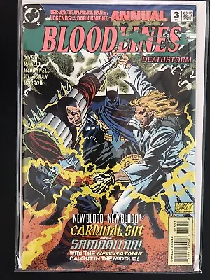 Buy BATMAN LEGENDS OF THE DARK KNIGHT ANNUAL 3 DC Comics 1993 NM • 4£