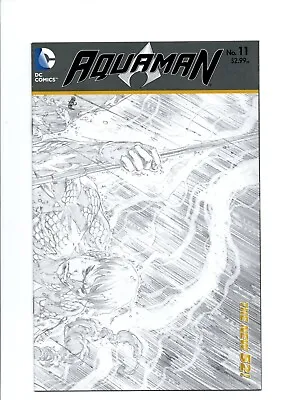 Buy AQUAMAN #11, Wraparound Sketch Variant, Vol.7,  New 52, DC Comics,  2012 • 5.94£
