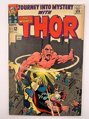 Buy Journey Into Mystery Thor #121 Classic Kirby Cover Fine 6.0 Some Soiling • 30.08£