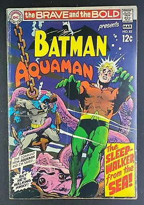 Buy Brave And The Bold (1955) #82 VG (4.0) Neal Adams Cover/Art Aquaman Batman • 19.98£