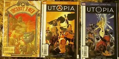 Buy UNCANNY X-MEN 512 513 514 Annual 2 (Utopia, Matt Fraction, Dark Reign Avengers) • 23.95£