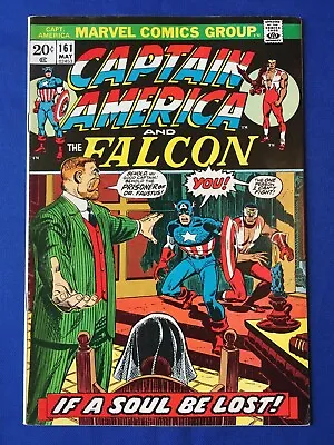 Buy Captain America #161 FN/VFN (7.0) MARVEL ( Vol 1 1973) 2nd App Peggy Carter (3) • 19£