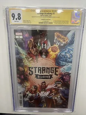 Buy Strange Academy #1 CGC 9.8 1st Print Campbell Variant Signed By S.YOUNG/H.RAMOS • 149.99£