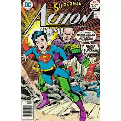 Buy Action Comics (1938 Series) #466 In Very Good + Condition. DC Comics [e  • 5.23£