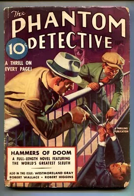 Buy Phantom Detective 9/1937-Thrilling-hero Pulp-crime-mystery-vg • 376.42£