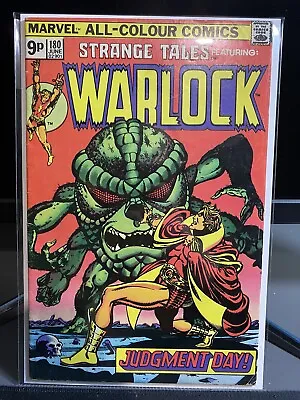 Buy Marvel Comics Bronze-age Strange Tales 180 Warlock 1st Appearance Of Gamora! • 44.99£
