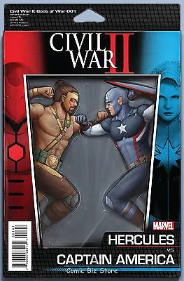 Buy Civil War Ii  Gods Of War #1 (2016) 1st Print Christopher Action Figure Var Cvr • 2.99£
