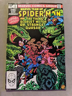 Buy Marvel Team-Up Annual #5, Marvel Comics, Spiderman, 1982, FREE UK POSTAGE • 10.99£