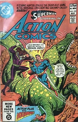 Buy Action Comics Starring Superman #519 VF- May 1981 Cosmic Hunter Appearance • 4.99£