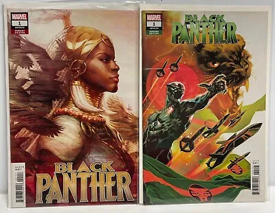 Buy Black Panther #1 Variants Lot Set Of 2 Artgerm & Putri 2018 Marvel Comics Nice • 16.04£