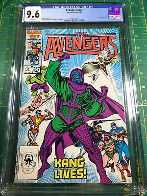 Buy Avengers #267 CGC 9.6 White Pages 1st App Council Of Kangs Marvel 1986 • 90.66£