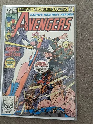 Buy AVENGERS #195 Comic Marvel Comics 1st Taskmaster Cameo App • 7.50£