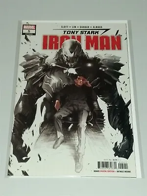 Buy Iron Man Tony Stark #5 Nm (9.4 Or Better) Marvel Comics December 2018 • 4.74£