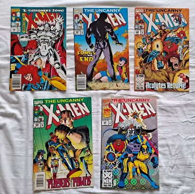 Buy The Uncanny X-men 1993. 5 Comic Run Lot. Issues 296 297 298 299 & 300 • 5£