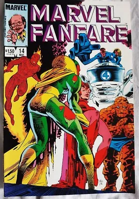 Buy VISION / INHUMANS Marvel Fanfare # 14, 1984 • 2£