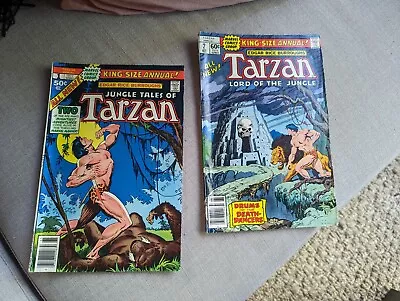 Buy TARZAN Lord Of The Jungle King-Size Annual#1 And #2 VG Condition Comic Book • 15.93£