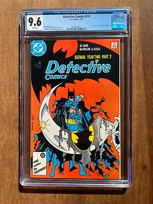Buy DETECTIVE COMICS #576 (DC Comics, 1987) CGC 9.6 ~ YEAR TWO  ~ McFarlane • 59.37£