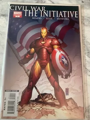 Buy Civil War The Initiative 1 - Marvel 2007 1st Print X Men New Avengers NM Key • 4.99£