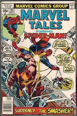Buy Marvel Tales 95  Suddenly...The Smasher!  (rep Amazing Spider-Man 116) 1978 G/VG • 3.16£
