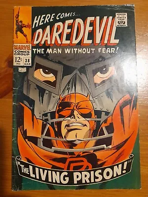 Buy Daredevil #38 Mar 1968 VGC- 3.5 Iconic Cover Art By Gene Colan • 39.99£