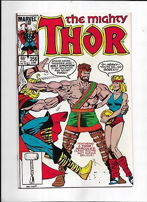 Buy Marvel Comics ~ The Mighty Thor ~  Lot Of 3  #s 356-358  (1985) • 7.11£