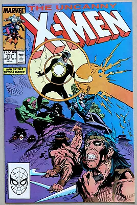 Buy Uncanny X-Men #249 Vol 1 - Marvel Comics - Chris Claremont - Marc Silvestri • 4.95£