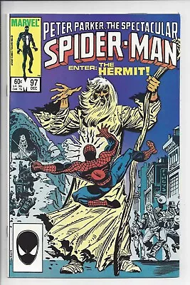Buy Spectacular Spider-Man #97 NM (9.4) 1984 - 1st Johnathan Ohnn - Becomes The Spot • 19.77£