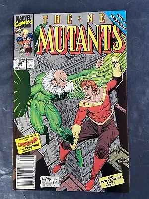 Buy New Mutants #86 Newsstand 1st Cameo Of Cable Liefeld McFarlane Cover Marvel 1990 • 11.85£