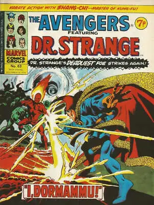 Buy The Avengers #63 - Marvel Comics / British - 1974 • 2.95£
