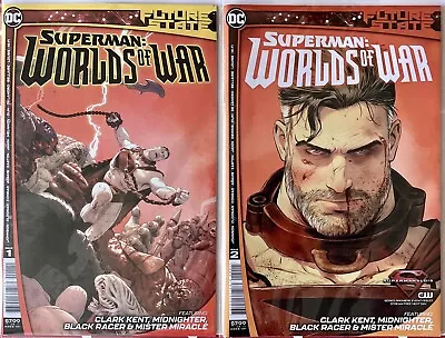 Buy Superman: Worlds Of War #1 2, Dc Comics 2021, Becky Cloonan, Vgc Bagged/boarded • 10£