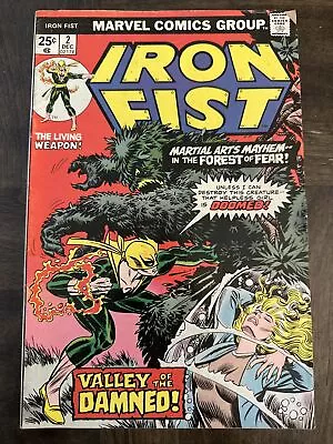 Buy Iron Fist #2 1ST APPEARANCE MIRANDA RAND!! Marvel Comics 1975 • 8.44£