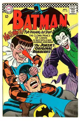 Buy Batman #186 5.0 // 1st Appearance Of Gaggy The Clown Dc Comics 1966 • 115.13£