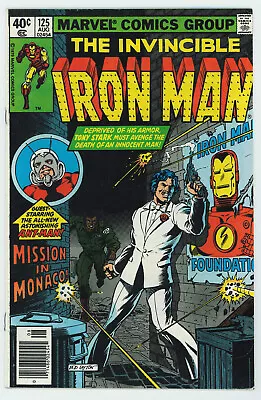 Buy Iron Man #125 8.5 Avengers & Ant-man App Ow/w Pages 1979 B • 21.45£